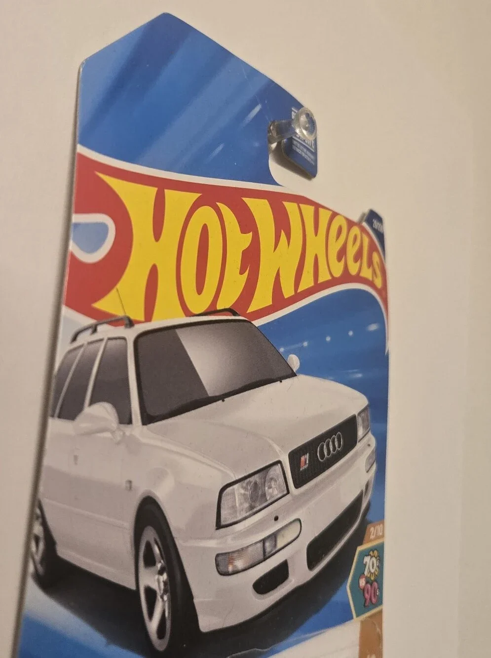 1994 Audi Avant RS2 Hot Wheels HW 70s vs 90s 2/10 White Diecast